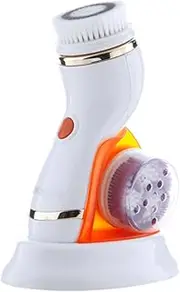 Mikinona 360° Electric Face Brush Deep Pore Cleansing Gentle Skin Care Travel-friendly Electric Exfoliator Brush