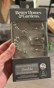 Better Homes & Gardens Rollerball Shower Hooks, Set of 12, Bronze Finish