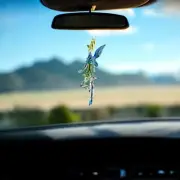Pixie Fairy Thinker Bell Hand BlownGlass, Rear-view Mirror Car Accesories
