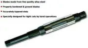 New ADJUSTABLE HAND REAMER H9 - 25/32" - 27/32" / 19.84 - 21.43 MM EXPANDING