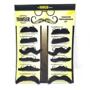 Fake Mustache Kit Curious Traveler Preparedness Kit Costume Mustache