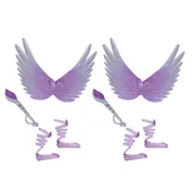 2x 4pc Kruselings Chloe Magic Tool Set Fun Play Toy Fairy Accessory For Dolls 3+