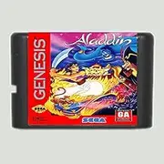 Royal Retro Aladdin 16 bit Game Card For Sega MegaDrive & Genesis System (EUR Shell)
