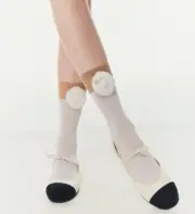 Chanel Camelia Socks Spring-Summer 2025