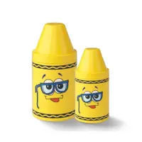 在飛比找蝦皮商城優惠-美國 Crayola 放大蠟筆造型收納筒 (黃)
