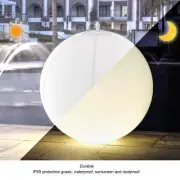 2Pcs LED Solar Floating Ball Light With Remote 16Color RGBW Decorative Lamp F