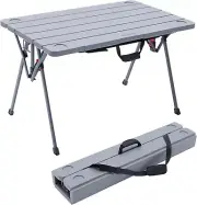 Camphor Designs Collapsible Portable Folding Table with Carry Handle & Shoulder