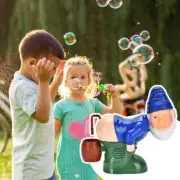 2025 Funny Santa Bubble Blowing Machine Santa Claus Bubble Maker Toy OrnamenHI