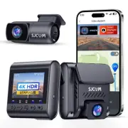 M60 Starvis 2 Dash Cam Front and Rear, 4K IMX678 Night Vision, 360° Camera fo...