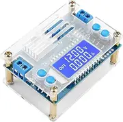 5A DC-DC LCD Display Adjustable Constant Voltage Step-Down Module, Crystal, Input/Output Voltage Display, 1.2-32V Output, 93% High Efficiency, 0-4.5A Constant Current,