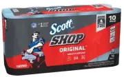 Scott Shop Multi-Purpose Strong Absorbent Towels Blue - 10 Rolls Fast Shipping