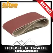 Triton Tools Sanding Belts 5 Pce Choice of 40/80/120/180 Grit Suits TA1200BS