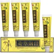 5PCS Psoriasis Cream, Perioral Dermatitis, Eczema Cream, Psoriasis Creams Dermatitis and Eczema Pruritus Psoriasis, Organic Eczema Herbal Healing Cream (5PCS)