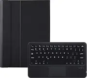 Wireless Bluetooth Keyboard Case for Lenovo Tab M10 Plus 3rd Gen (10.6"), Protective Faux Leather Case, Removable Keyboard & Touchpad Mouse