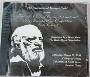 "1998 Carmine Caruso International Jazz Trumpet Solo Competition Gala" CD New