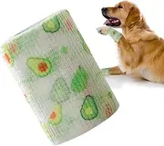 Dog Bandages for Wounds - Vet Wrap Cohesive Bandages | Vet Wrap Adhesive Bandage Wrap Breathable Cohesive Bandage Elastic Tape for Pets Wrist, Knee, Ankle Gyouza