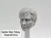 3d Print TOBEY MAGUIRE SPIDER-MAN HEAD#3 1:12 6" GI Joe Classified MARVEL LEGEND