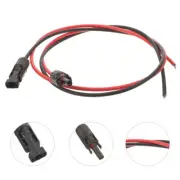 2 Pcs Charging Cable Extension Quick Disconnect Wire Connectors Solar