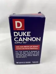 Duke Cannon Supply Co. Big A Brick of Soap Naval Diplomacy New Manly Man Smell