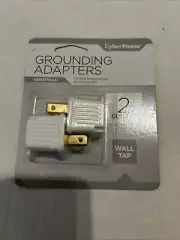 CyberPower MP1043WW Grounding Adapter 2-Pack