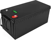 DEFGHIJ 12V 100Ah 150Ah 170Ah LiFePO4 Battery with Perfect BMS Grade A Cells Lithium Iron Phosphate Battery for Trolling Motor Solar Panels RV Boat Golf Cart Off Grid Applications(170Ah)