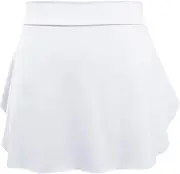 [bawilom] Pleated Tennis Skirts for Women Elastic High Waist Golf Skirts Tummy Control Lightweight Stretchy Workout Mini Skirt