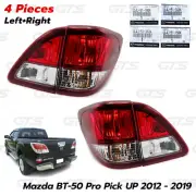 For Mazda BT-50 Pro Pick UP 2012 2019 Pair Tail Light Rear Lamp (for: Mazda)