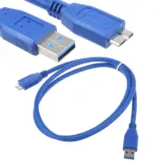 USB 3.0 A Male Micro USB 3.0 Cable Cord For Toshiba External Hard Drive Disk