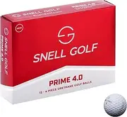 [Snell Golf] Prime 4.0 Inch Golf Ball 4 Piece Construction - New XV3 Urethane Cover - 85-90 Compression Range