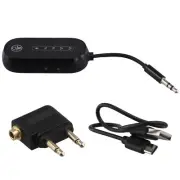2-In-1 Bluetooth 5.4 Audio Transmitter Receiver 3.5mm AUX Jack Airplane 3287