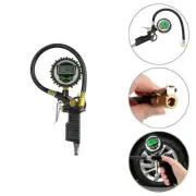 Tyre Pressure Gauge Inflator Air Line Pump Car Truck Bike Meter Tester 200 PSI