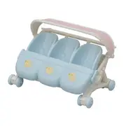Sylvanian Families - Triplets Stroller Animal Doll Playset