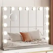 Vanity Makeup Mirror 58x46cm Hollywood LED Light Tabletop Wall Decor
