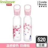 在飛比找遠傳friDay購物優惠-【Snapware康寧】耐熱感溫玻璃手提水瓶520ml-兩款