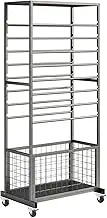 Vaveren Ribbon Storage Stand Satin Organizer Stand Yarn Storage Shelf Sewing Thread Holder Spool Storages Display Rack