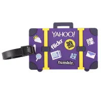 在飛比找Yahoo奇摩購物中心優惠-Yahoo Logo行李吊牌