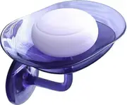 Peral Shape Uncovered Soap Dishes Punch Free Self Draining For Bathroom Shower For Kitchen Decoration Innovative Sponge Holder Self-emptying Soap Box