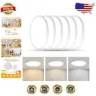 Ultra-Slim 9'' LED Flush Mount Light - 18W, 1860 Lumens, Eye Protection, 6-Pack