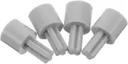 Unique DIY Toy Car Wheel Connectors Motor Adapter Plastic Construction Easy to Clean for DIY Electronic Motor Projects Grey