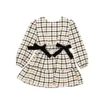[MAYORAL] MAYORAL Twill mini dress with bows Kids 3Y 3Y Beige