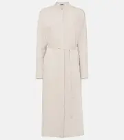 [Joseph] Joseph Dada belted cady midi dress AU 12 white
