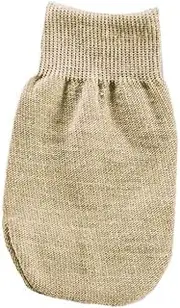 Loelle Copper Exfoliating Glove - Natural Copper Fiber Body Sponge, Tanning and Dead Skin Remover, Reduce Cellulite and Dark Spots, Reusable Exfoliating Sponge - 1 Piece