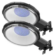 Viugreum 2 Pack 100W 12000LM LED Barn Light,Dusk to Dawn Outdoor Lighting, Ga...