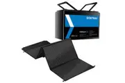 Gentrax 12V 100Ah Lithium Battery + 12V 300W Folding Solar Panel
