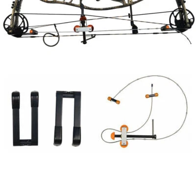 Archery Bow Press Portable Quad Limb Brackets Adapter Compound Bow Hunting Shoot