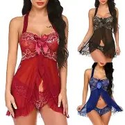 Women Lace Sexy Lingerie Jumpsuit Bodysuit Sleepwear Sexy Lingerie Underwear New