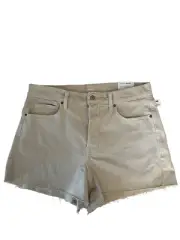 Old Navy off-white frayed shorts 14 NWT