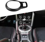 JONKOKO Matte Black Car Interior Gear Shift Frame Trim Sticker for Subaru BRZ Toyota 86 2013-2020 Auot Center Console Accessories
