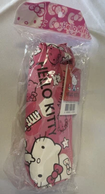 Hello Kitty Pencil Pink Case White Bow Perfect School Supplies NWT Sealed