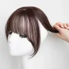 Eight Character Fake Bangs Breathable Air Bangs Fashion 3D French Bangs Party